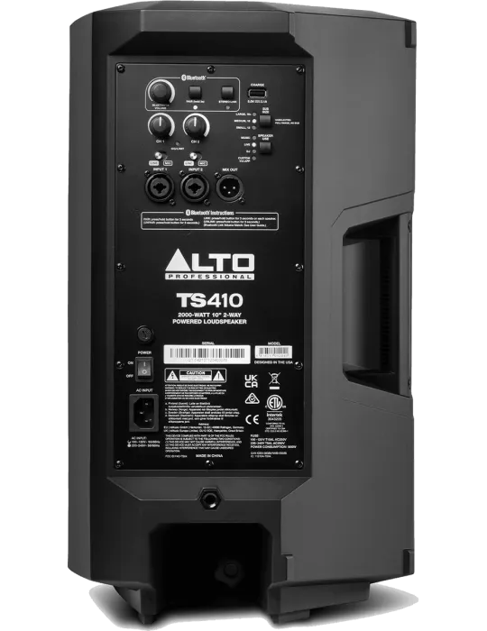  ALTO PROFESSIONAL TS410 TS4 Speakers - 10" bi-amplified 1000W Bluetooth|MusicGoodDeal 