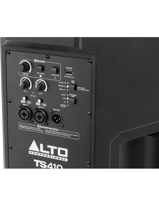  ALTO PROFESSIONAL TS410 TS4 Speakers - 10" bi-amplified 1000W Bluetooth|MusicGoodDeal 
