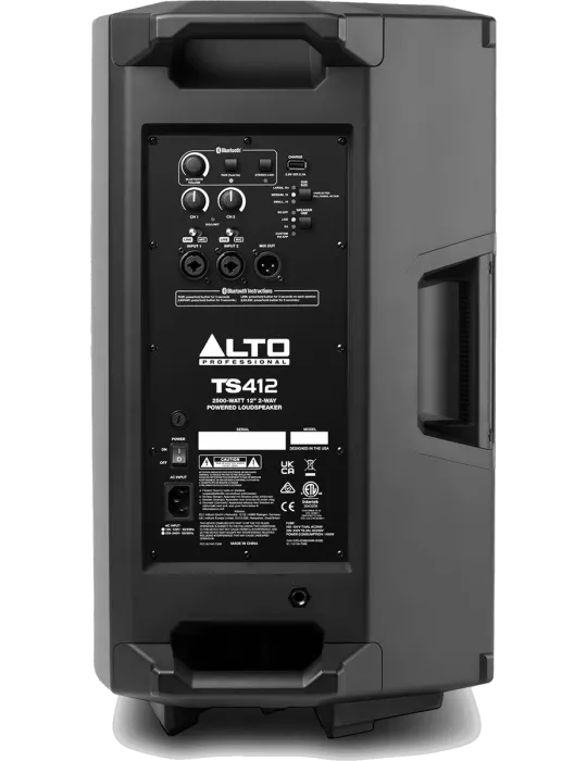  ALTO PROFESSIONAL TS412 TS4 Speakers - 12" bi-amplified 1250W Bluetooth|MusicGoodDeal 