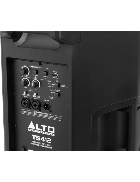  ALTO PROFESSIONAL TS412 TS4 Speakers - 12" bi-amplified 1250W Bluetooth|MusicGoodDeal 