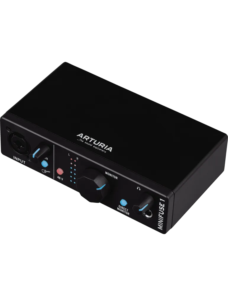  ARTURIA MINIFUSE1-BK Interfaz de audio MINIFUSE1 negro|MusicGoodDeal 