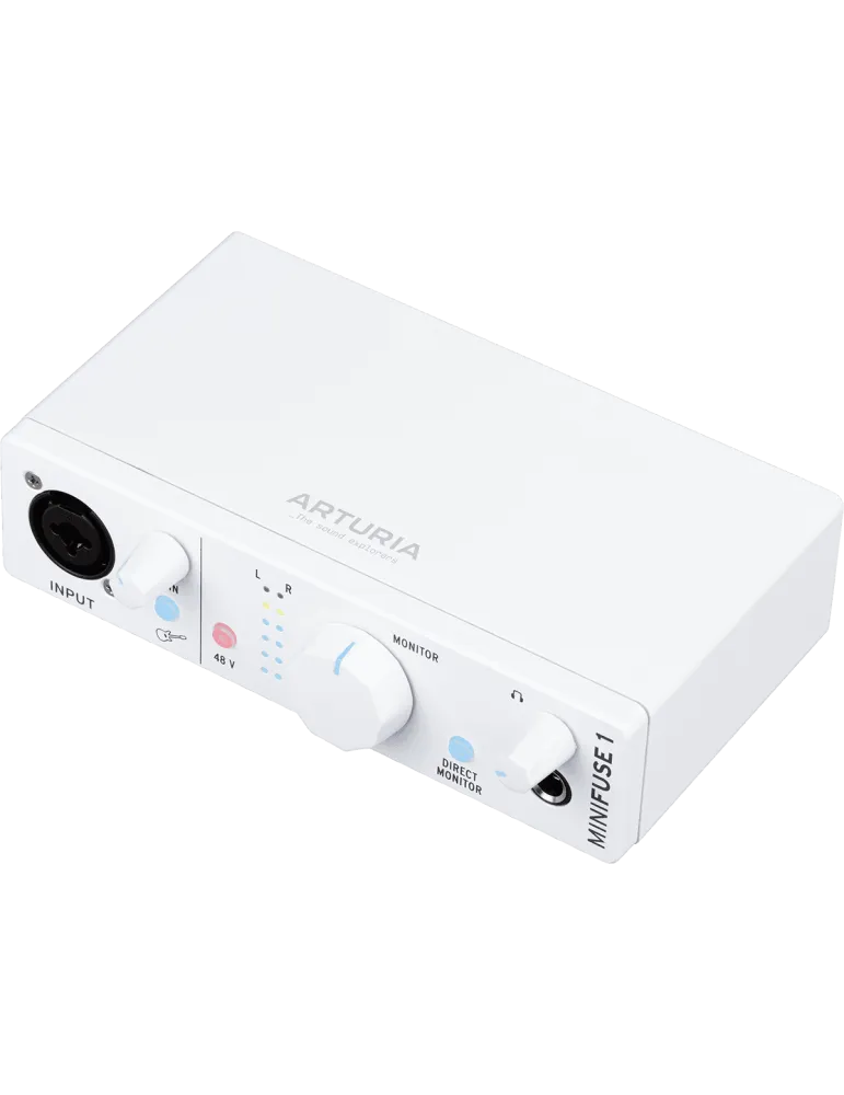  ARTURIA MINIFUSE1-WH Interfaz de audio MINIFUSE1 blanco|MusicGoodDeal 