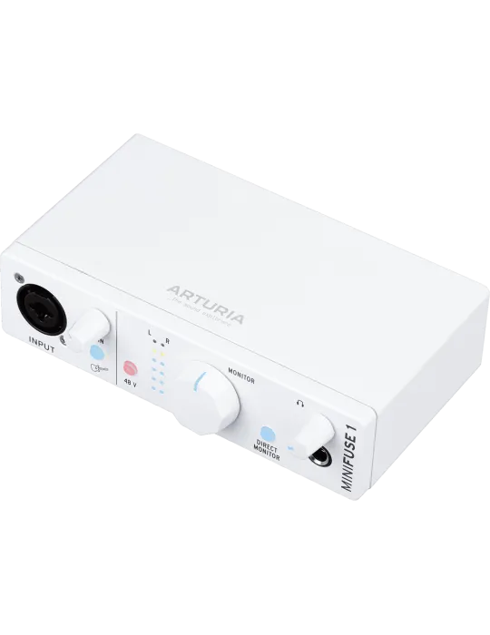  ARTURIA MINIFUSE1-WH Interfaz de audio MINIFUSE1 blanco|MusicGoodDeal 