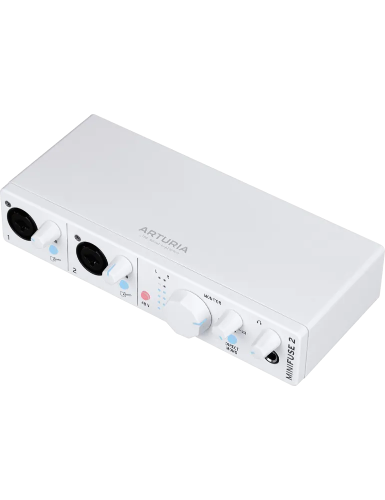 ARTURIA MINIFUSE2-WH Interfaz de audio blanca MINIFUSE2|MusicGoodDeal 
