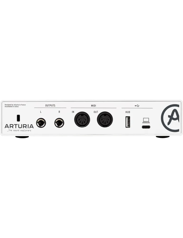  ARTURIA MINIFUSE2-WH Interfaz de audio blanca MINIFUSE2|MusicGoodDeal 
