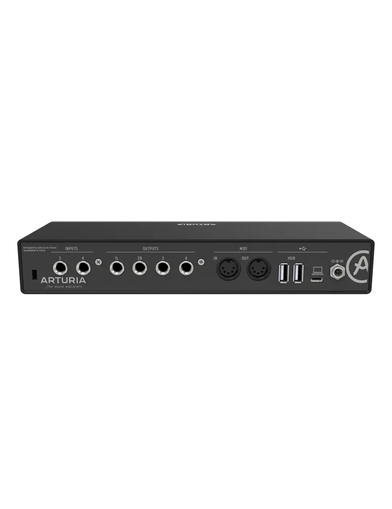  ARTURIA MINIFUSE4-BK MiniFuse 4 negro|MusicGoodDeal 