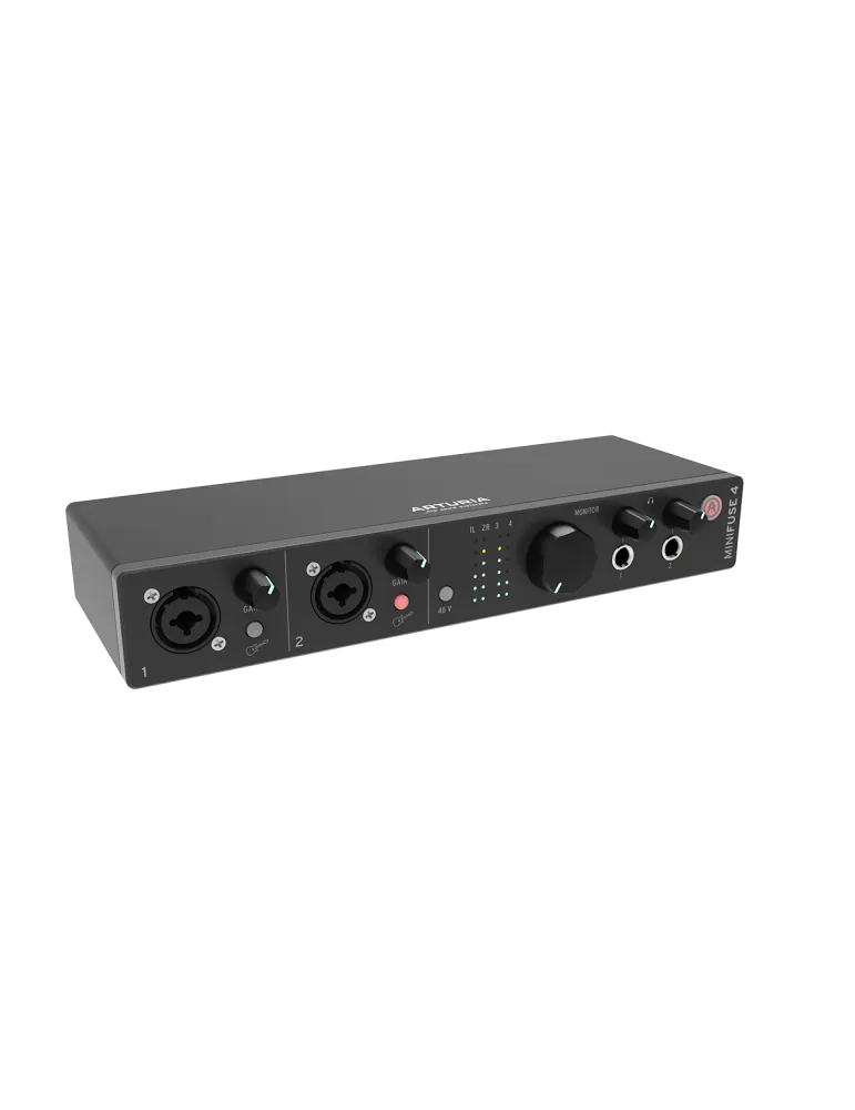  ARTURIA MINIFUSE4-BK MiniFuse 4 negro|MusicGoodDeal 