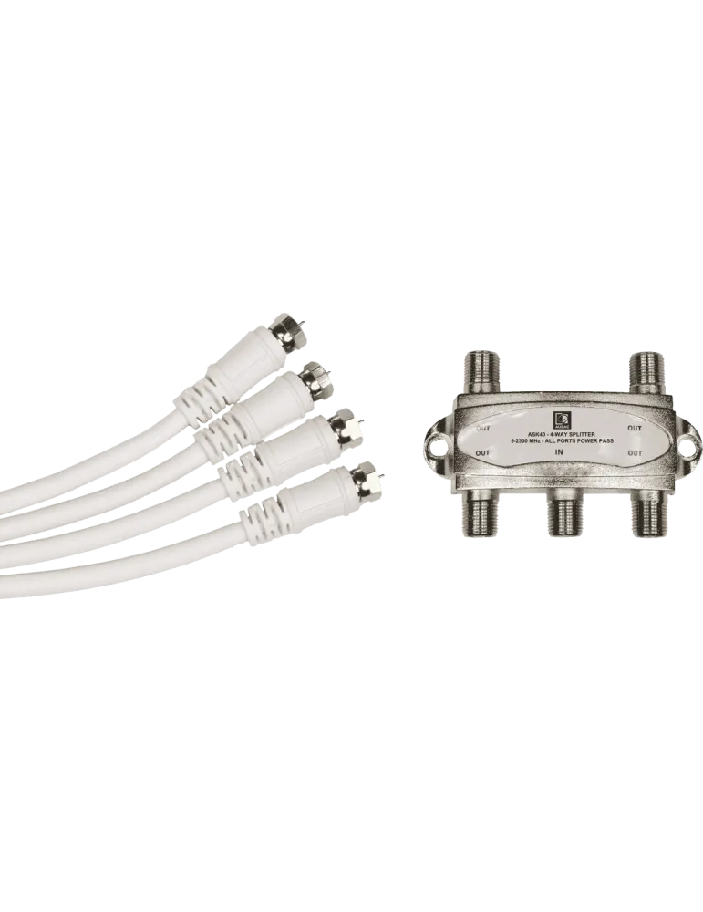  AUDAC ASK40S Splitter 1 zu 4 FM/DAB/DAB+ Antenne|MusicGoodDeal 