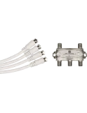  AUDAC ASK40S Splitter 1 zu 4 FM/DAB/DAB+ Antenne|MusicGoodDeal 