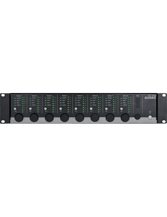  AUDAC MTX88 Matriz 2 entradas/4 salidas - 8 zonas|MusicGoodDeal 