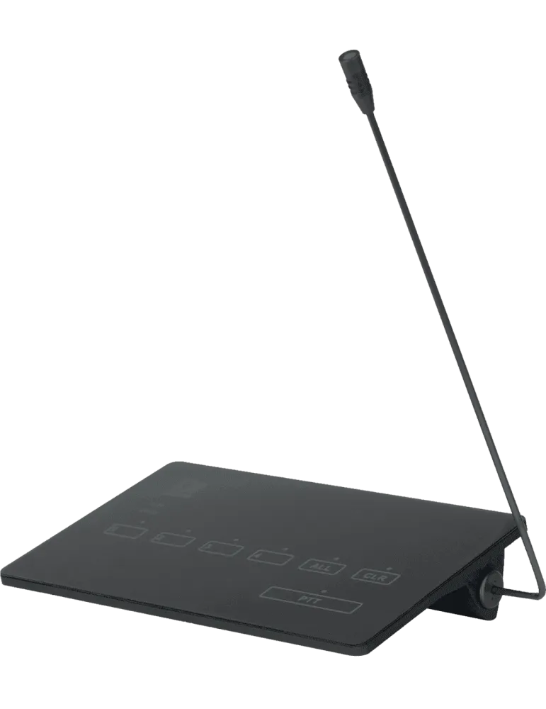  AUDAC MPX48 Micrófonos de llamada - Estación de llamada de 4 zonas MTX48|MusicGoodDeal 