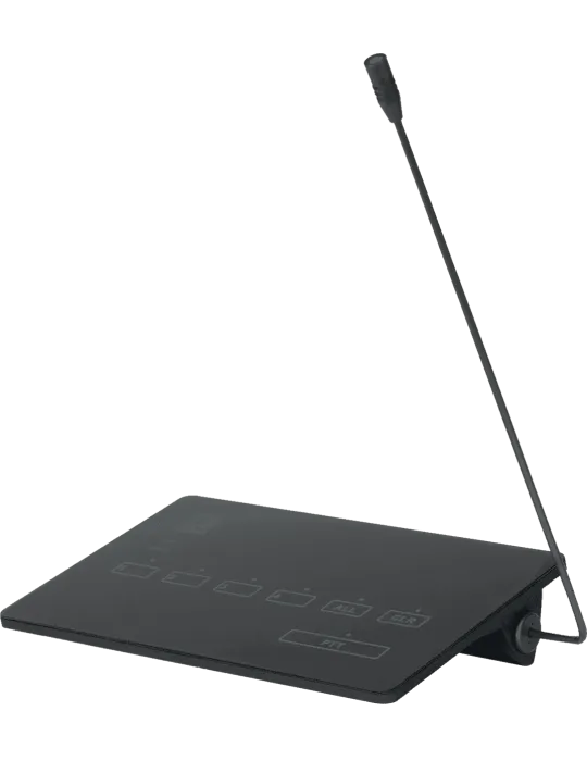  AUDAC MPX48 Micrófonos de llamada - Estación de llamada de 4 zonas MTX48|MusicGoodDeal 