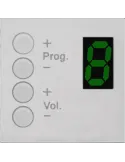  AUDAC MWX45-W Paneles de control - Control de pared MTX, AMP/RM523 Blanco|MusicGoodDeal 