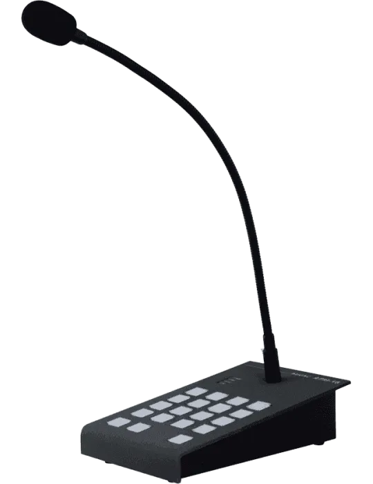  AUDAC APM116MK2 Micrófonos de llamada - Estación de llamada de 16 zonas M2/R2|MusicGoodDeal 