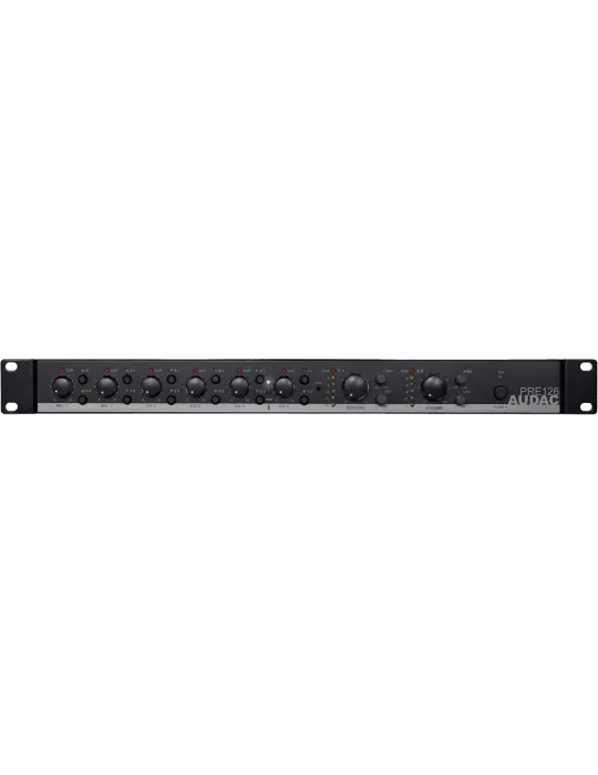  AUDAC PRE126 6IN/1 Stereo Preamp - 2 zones|MusicGoodDeal 