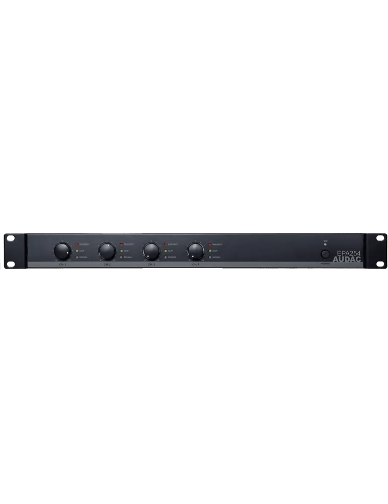  AUDAC EPA254 Klasse D - 4 x 250W / 4Ohm Energy Star|MusicGoodDeal 