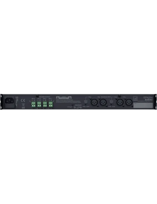  AUDAC EPA254 Klasse D - 4 x 250W / 4Ohm Energy Star|MusicGoodDeal 