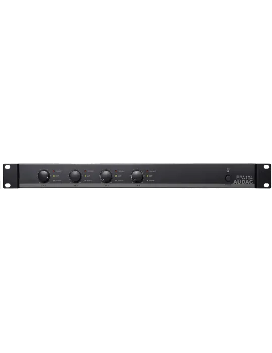  AUDAC EPA104 Klasse D - CL.D Verstärker - 4 x 100W/4Ohm Energy Star|MusicGoodDeal 