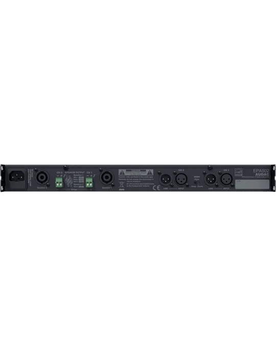  AUDAC EPA502 Klasse D - 2 x 500W / 4 Ohm Energy Star|MusicGoodDeal 