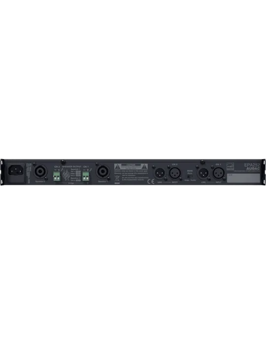  AUDAC EPA252 Klasse D - 2 x 250W / 4 Ohm Energy Star|MusicGoodDeal 