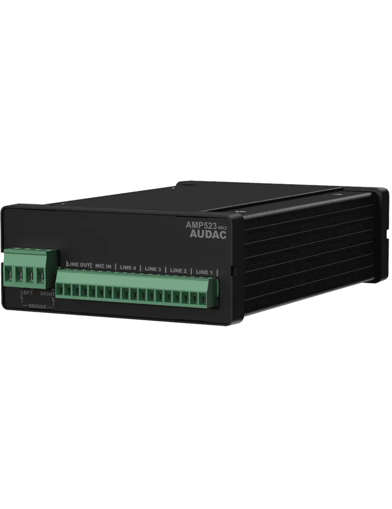  AUDAC AMP523MK2 Klasse D - Mini-Stereoverstärker - Außenkont.|MusicGoodDeal 