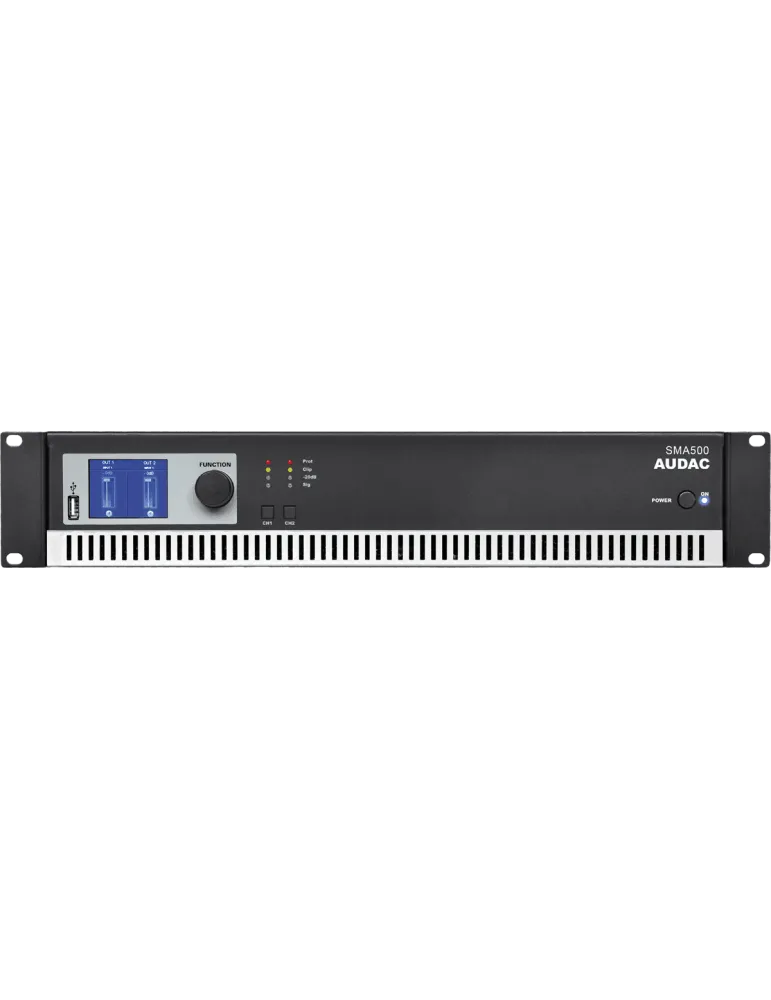  AUDAC SMA500 2 Kanäle DSP - WAVEDYNAMICS 2 x 500W / 4 Ohm|MusicGoodDeal 