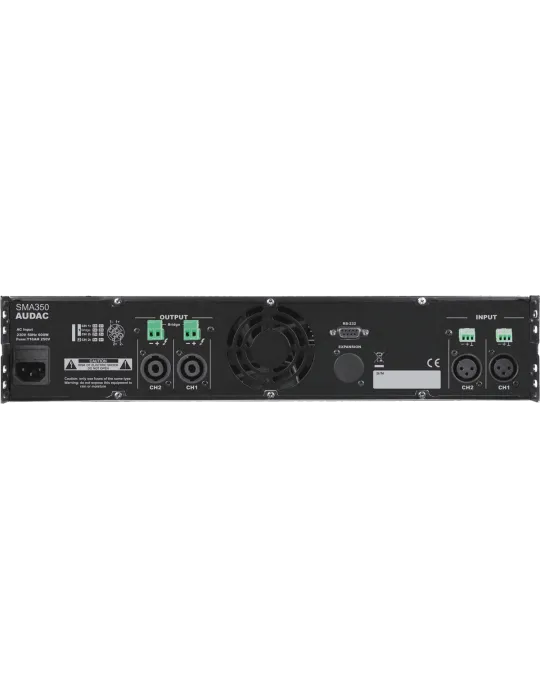  AUDAC SMA350 2 Kanal DSP - WAVEDYNAMICS 2 x 350W / 4 Ohm|MusicGoodDeal 