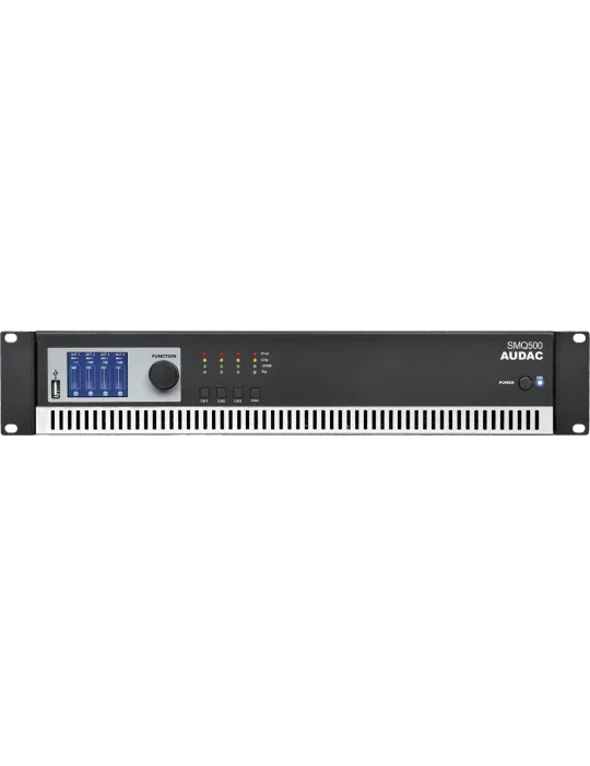  AUDAC SMQ500 4 DSP-Kanäle - WAVEDYNAMICS 4 x 500W / 4 Ohm|MusicGoodDeal 