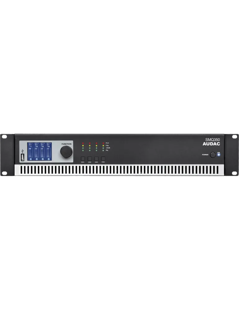  AUDAC SMQ350 4 DSP-Kanäle - WAVEDYNAMICS 4 x 350W / 4 Ohm|MusicGoodDeal 