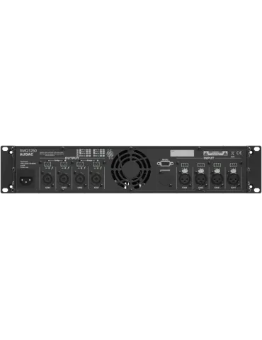  AUDAC SMQ1250 4 Channel DSP - WAVEDYNAMICS Amplifier 4x1250W/4 ohms|MusicGoodDeal  2