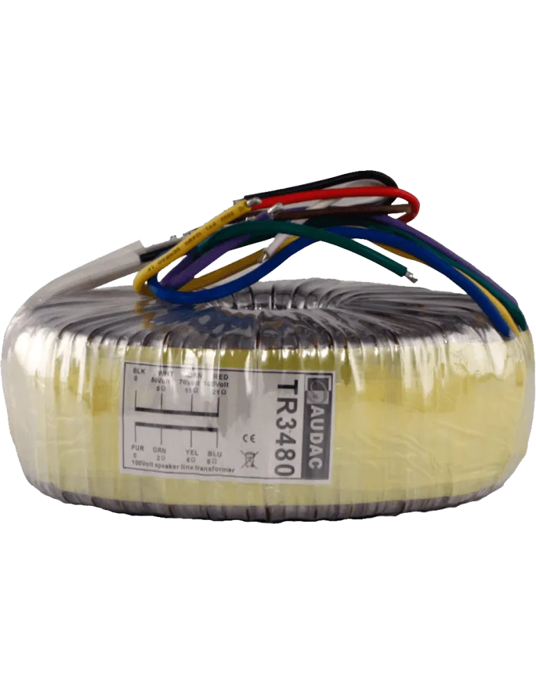  AUDAC TR3480 Tranfos 100V - Transformator 100V Verstärker - 480W|MusicGoodDeal 