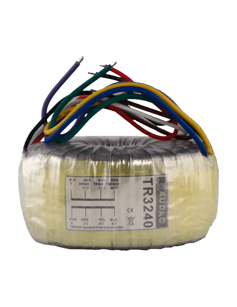  AUDAC TR3240 Tranfos 100V - Transformator 100V Verstärker - 240W|MusicGoodDeal 