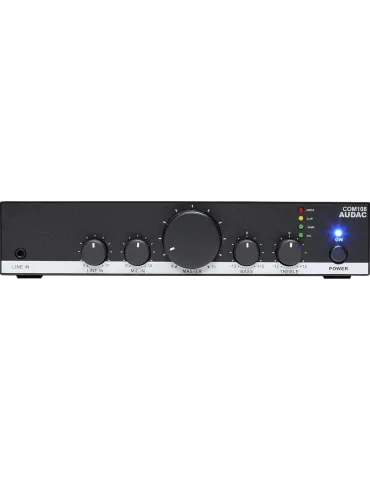  AUDAC COM108 Verstärkte Mischer - 2 IN - 80W / 100V|MusicGoodDeal 