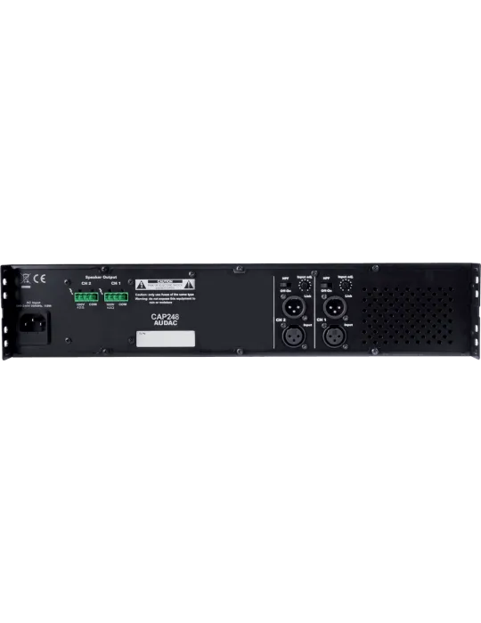  AUDAC CAP248 2 Kanäle - 2 x 480W / 100V|MusicGoodDeal 