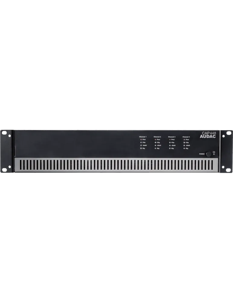  AUDAC CAP448 4 channels - 4 x 480W / 100V|MusicGoodDeal 