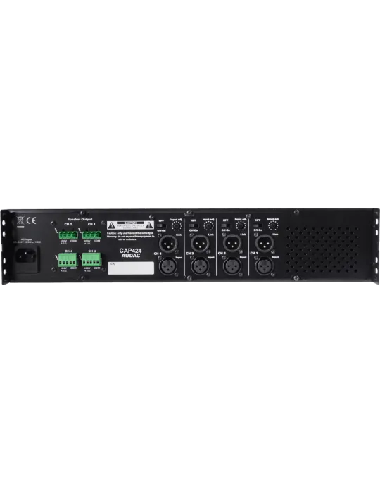  AUDAC CAP424 4 Kanäle - 4 x 240W / 100V|MusicGoodDeal 