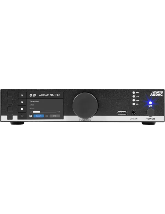  AUDAC MFA208 MFA Series - Multifunction Amplifier 2x40W-100V|MusicGoodDeal 