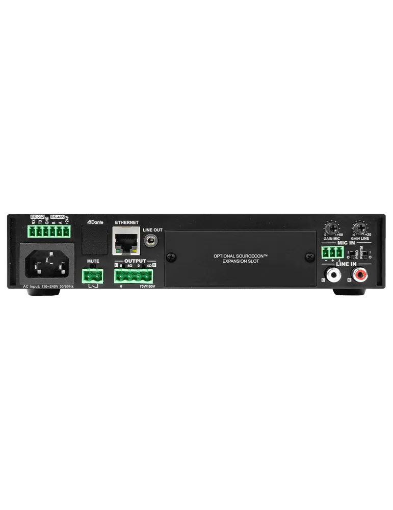  AUDAC MFA208 MFA Series - Multifunction Amplifier 2x40W-100V|MusicGoodDeal 