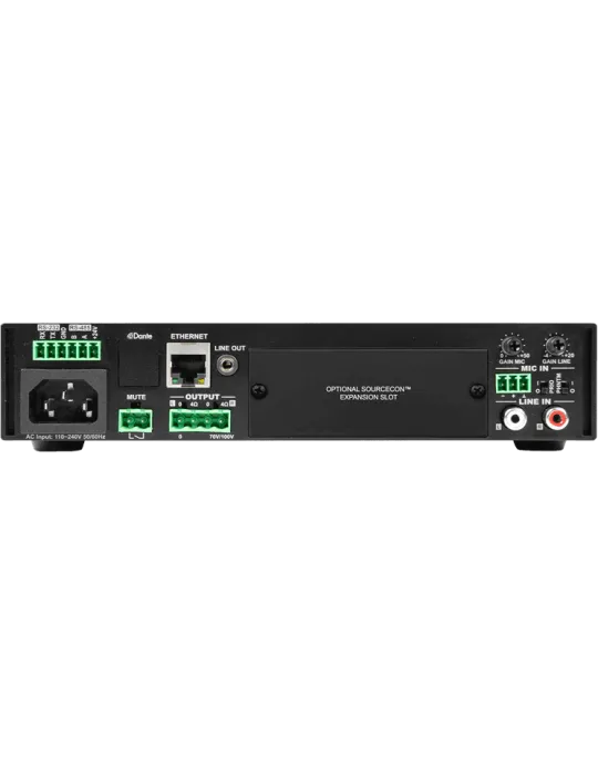  AUDAC MFA208 MFA Series - Multifunction Amplifier 2x40W-100V|MusicGoodDeal 