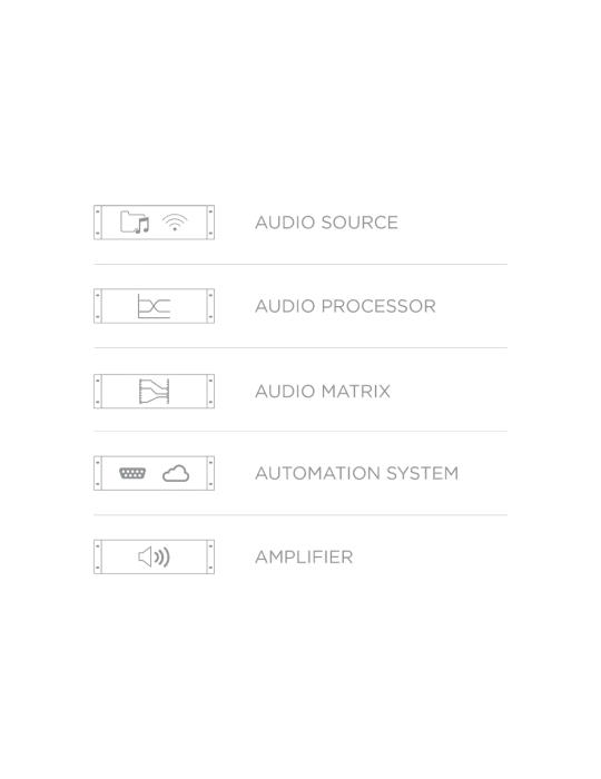  AUDAC MFA208 MFA Series - Multifunction Amplifier 2x40W-100V|MusicGoodDeal 