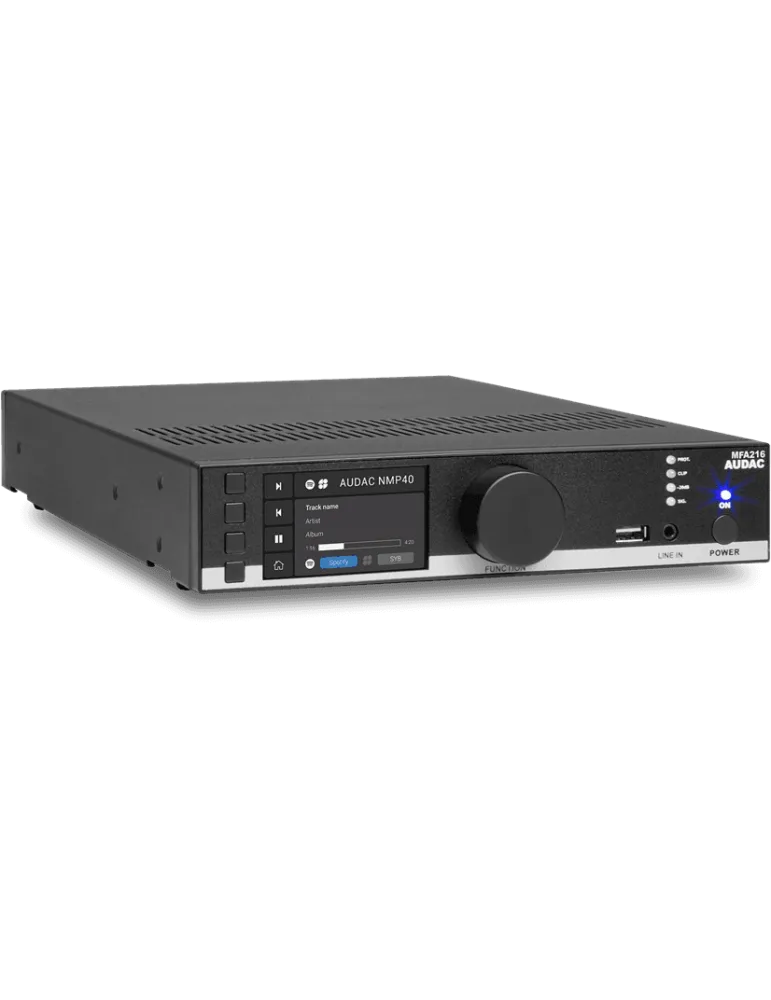  AUDAC MFA216 MFA-Serie - Multifunktionsverstärker 2x80W-100V|MusicGoodDeal 