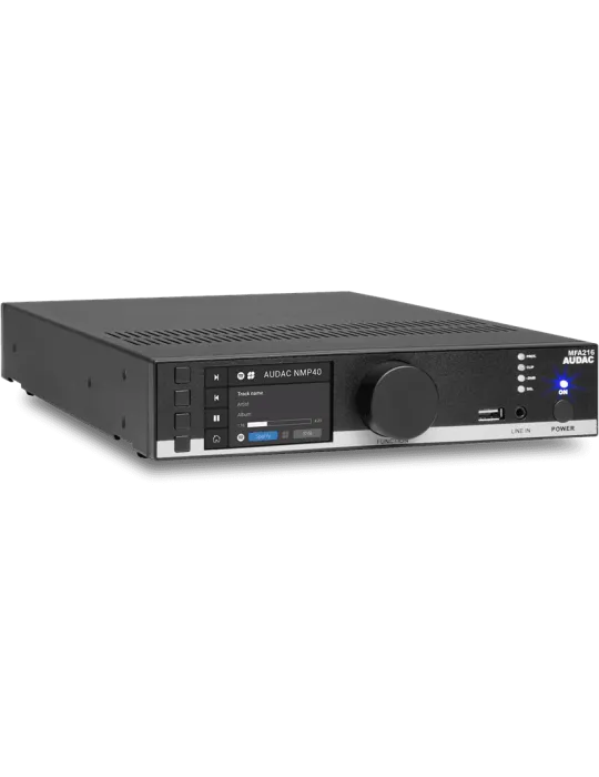  AUDAC MFA216 MFA-Serie - Multifunktionsverstärker 2x80W-100V|MusicGoodDeal 