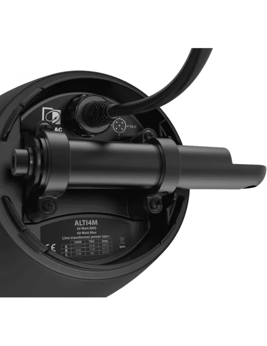  AUDAC ALTI6M-B ALTI-M - 2-Wege-Projektor 6,5" 60W/16Ω-100V-Schwarz|MusicGoodDeal 
