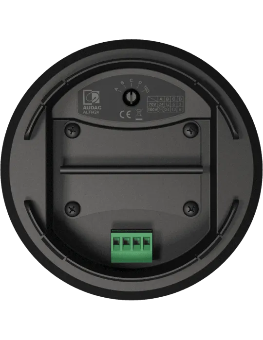  AUDAC ALTI4-B ALTI - Hängeleuchte 2-Wege 4" 30W/16Ω-100V-Schwarz|MusicGoodDeal 