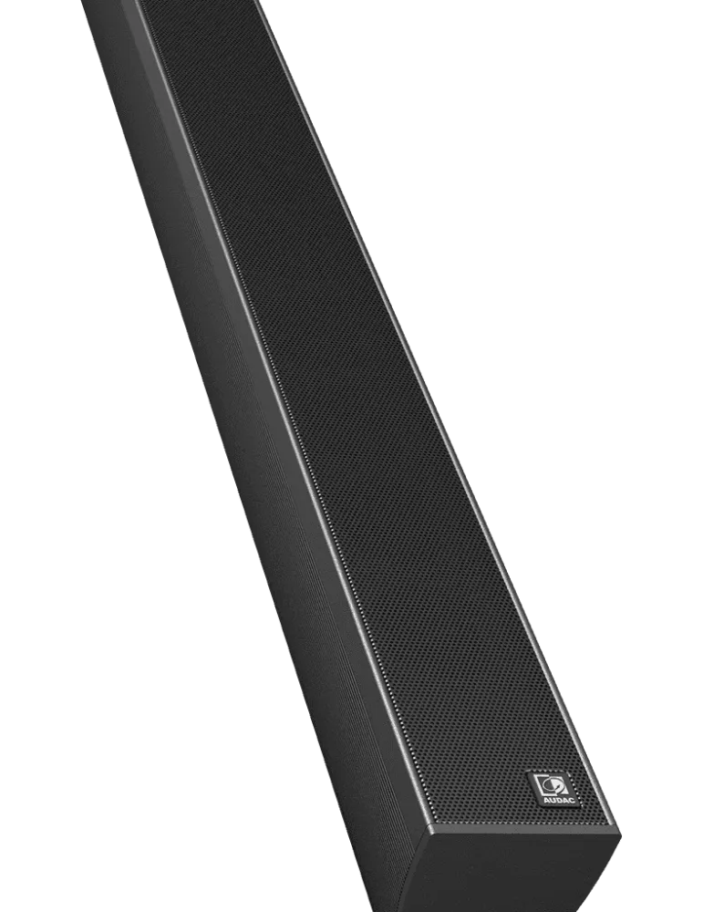  AUDAC KYRA6-B KYRA - Säule 6x2" 60W/12Ω-100V-Schwarz|MusicGoodDeal 