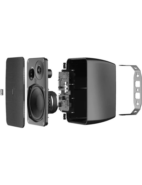  AUDAC ARES5A-B ARES - 2-Wege-System 5" 2X40W Schwarz (Paar)|MusicGoodDeal 