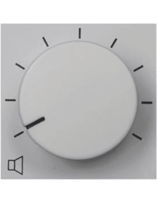  AUDAC VC3208-W Faceplate 45x45 volume control - White|MusicGoodDeal 