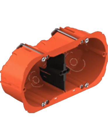  AUDAC WB45D-FG Double box 45x45 hollow wall|MusicGoodDeal 