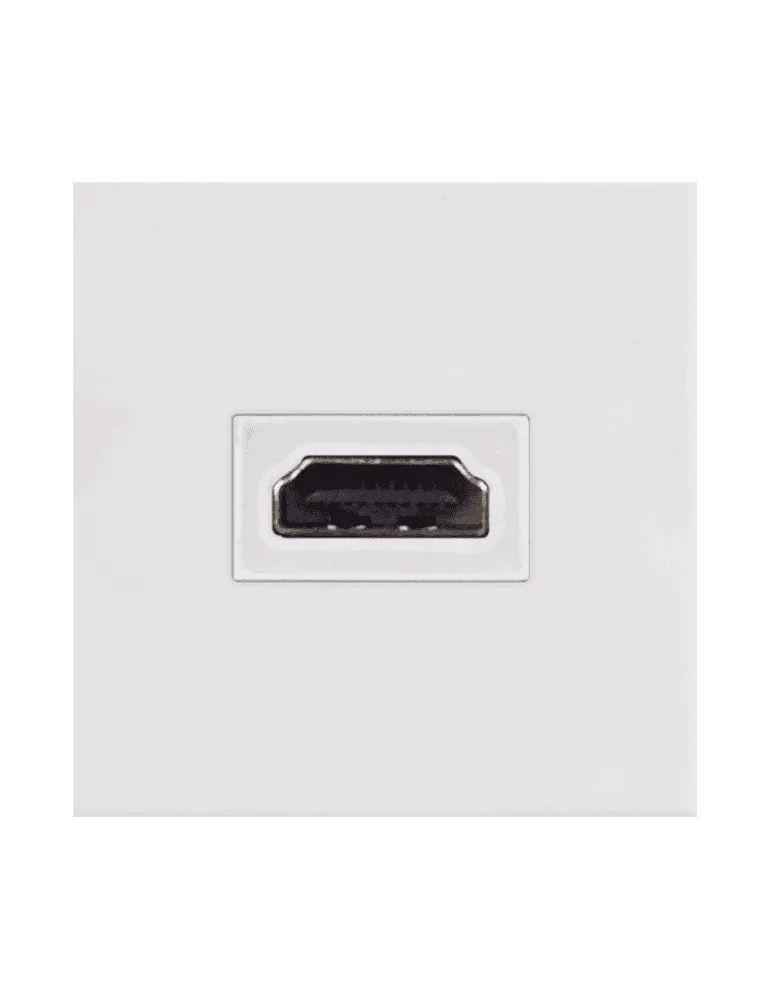  AUDAC CP45HDM-W Faceplate 45x45 - HDMI White|MusicGoodDeal 