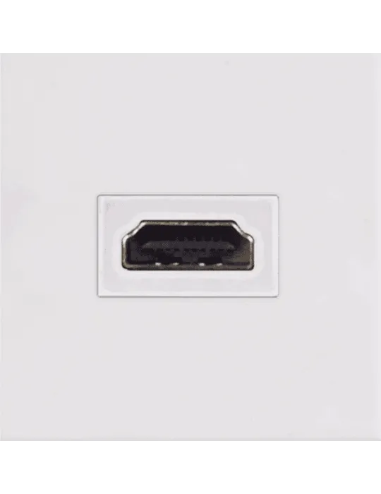  AUDAC CP45HDM-W Faceplate 45x45 - HDMI White|MusicGoodDeal 